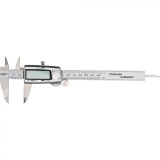Subler, uz casnic, digital, 150 mm, corp din inox 75-011