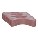 Cumpara ieftin Set benzi de slefuire pentru masina de slefuit GBTS1100 Gude 38362, P100 K, 5 bucati