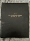 Recueil des methodes internationales d'analyse des vins, Paris, 1965