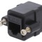 Conector adaptor soclu 8p8c Cat 5e