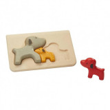 Cumpara ieftin Puzzle din lemn - Dog | Plan Toys