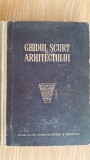 Ghidul scurt al arhitectului- N.S.Diurnbaum