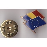 Pin Drapel Romania - Uniunea Europeana PIN503