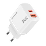 Incarcator priza Type-C, USB 20W Asteroid GSM CH2, alb