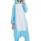 PJM139-4 Pijama pufoasa intreaga cu model unicorn