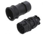Conector Circular Mufă RST Mamă 7 PIN 16A 250V Argintat
