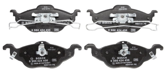 Set placute frana,frana disc OPEL ASTRA G Hatchback (F48, F08) (1998 - 2009) BOSCH 0 986 424 456