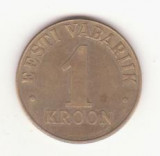 Estonia 1 kroon 1998 - KM# 35, Sch&ouml;n# 26b, Europa