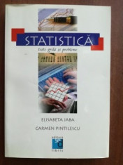 Statistica: teste grila si probleme- Elisabeta Jaba, Carmen Pintilescu foto