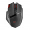 Mouse Gaming Trust GXT130, Wireless 2.4 Ghz, 2400 DPi Ajustabil, Senzor Optic, 9 Butoane, Scroll, Receiver USB, baterii incluse, Negru