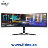Monitor gaming curbat Lenovo 45" 165Hz VA Legion R45w-30, DQHD, panel, G with Realtek chip, HDMI 2.1, DP 1.4, FreeSync Premium Pro, HDR4