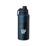Termos izoterm cu mesaj motivational, Blue mat, 950 ml, ATU-082787, Oem