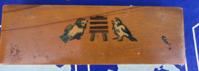 Penar scolar din lemn foto