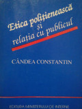 Candea Constantin - Etica politieneasca si relatia cu publicul (1994)