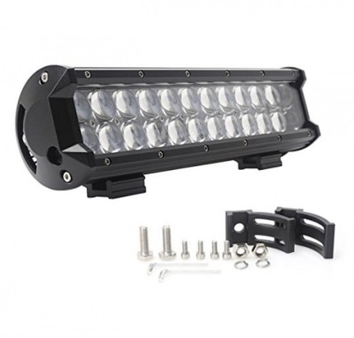 Proiector LED C4D 72W cu lupa 12-24V Lumina COMBO foto