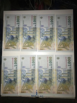 Bancnote 1000 lei 150 lei/ bucata sau 600 lei 6 bucati foto