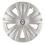 Cumpara ieftin Set 4 Capace Roti, potrivite jantelor de R16, pentru Fiat, model glory Gri, Autohelix MSA