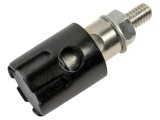Conector Banană 4mm CLIFF CL681571 48VDC 15A Roșu pentru Laborator