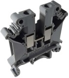 Clema sir terminala 2.5mm2 gri montaj pe sina DIN 35mm 690V 32A, XBS