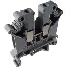 Clema sir terminala 2.5mm2 gri montaj pe sina DIN 35mm 690V 32A