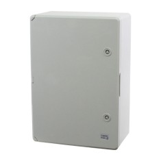 Cutie distributie IP65 din ABS gri, usa mata, placa metalica, 350x500x190 mm PP3006
