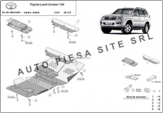 Scut metalic motor + radiator Toyota Land Cruiser fabricata in perioada 2002 - 2009 APS-26,172