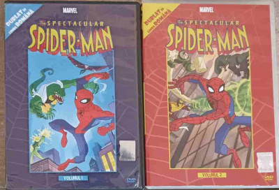 SET 2 DVD-URI THE SPECTACULAR SPIDER-MAN VOL.1-2 foto
