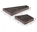Set Filtre Habitaclu Carbon Activ Mann-Filter CUK35000-2