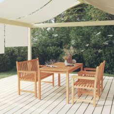 Set mobilier pentru gradina, 4 piese, lemn masiv de tec GartenMobel Dekor