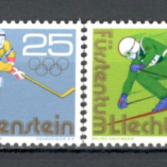 Liechtenstein.1975 Olimpiada de iarna INNSBRUCK SL.90