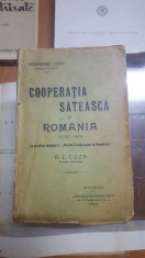 A. Cusin, Coopera?ia sateasca in Romania, Introducere de A. C. Cuza, 1912 foto