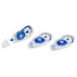 Set Benzi Corectoare Maxi, Capacitate 10m x 5mm, Transparent și Albastru, 3 Bucăți, Oem