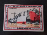 Notgeld Bremen - 50 Pfennig 1923 - Săptăm&acirc;na Germano-Americana