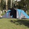 VidaXL Cort de familie cupolă, 6 persoane, albastru, impermeabil 4009387