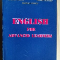 English for advanced learners- Viorica Dobrovici, Dumitru Dobrovat