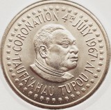 2411 Tonga 1 Pa&#039;anga 1967 Taufa&#039;ahau Tupou IV (Coronation) km 17 UNC, Australia si Oceania