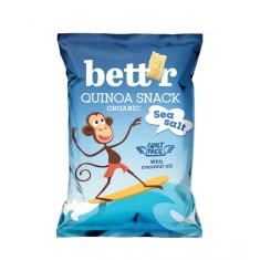 Quinoa snack cu sare bio 50g Bettr