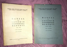 Manual de istorie universala moderna: vol. 1 : (1642-1848) / Dumitru Almas s.a. foto