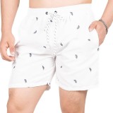 Pantaloni scurti de baie pentru barbati TONY BACKER, alb, 3XL - OUTLET