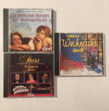 * Lot 3 CD-uri muzica Craciun, traditionala si clasica, 56 piese in total