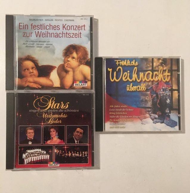 * Lot 3 CD-uri muzica Craciun, traditionala si clasica, 56 piese in total