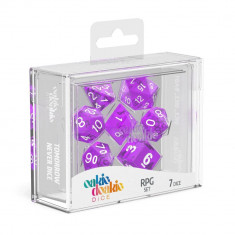 Set Zaruri Oakie Doakie Dice RPG Set Translucent (7) - Mov