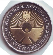 10 lei 2019, Republica Moldova, comemorativa