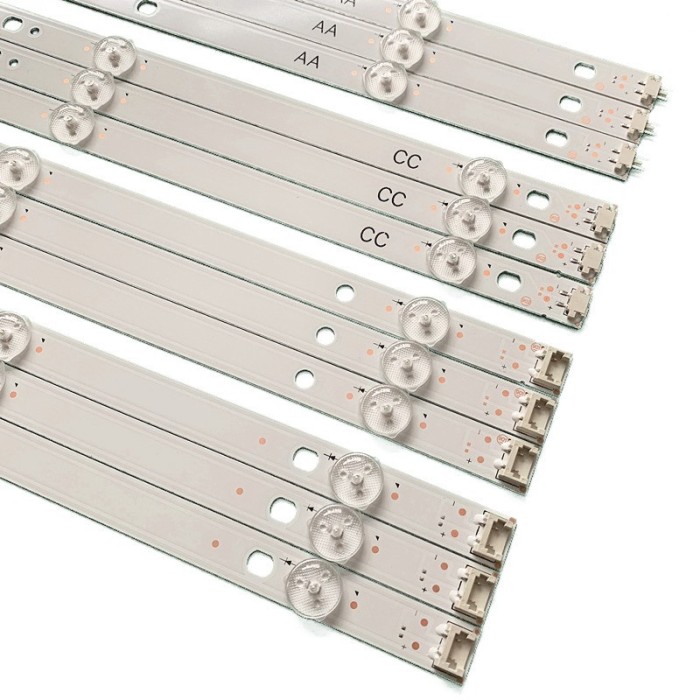 Set barete led tv LG 65 inch SSC_65UJ63_UHD_A B C D, 12x5led