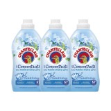 Set 3x Balsam de rufe concentrat Chanteclair Sali Marini e Fior di Loto, 1.14 L, 57 spalari
