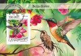 MOZAMBIC 2016 - Pasari Colibri / bloc nou