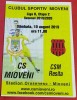 Program meci fotbal CS MIOVENI - CSM RESITA (10.08.2019)
