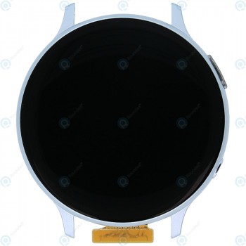 Samsung Galaxy Watch Active2 44mm (SM-R820) Unitate de afișare completă argintie GH82-21125C foto