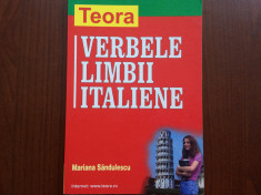 verbele limbii italiene mariana sandulescu editura teora 2005 carte foto