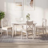 vidaXL Perne de Șezut 4 pcs Bej 40 x 40 x 3 cm Țesătură din microfibră 42015223